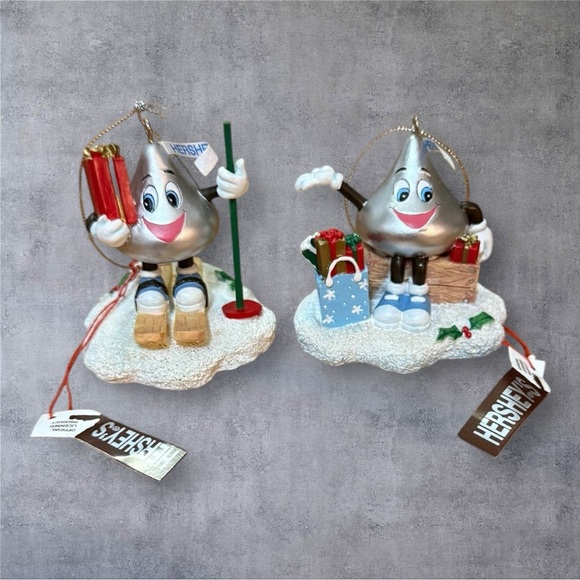 Lot of 27 Kurt Adler Hershey's Christmas Ornaments & 1 Trinket Box - Picture 5 of 16